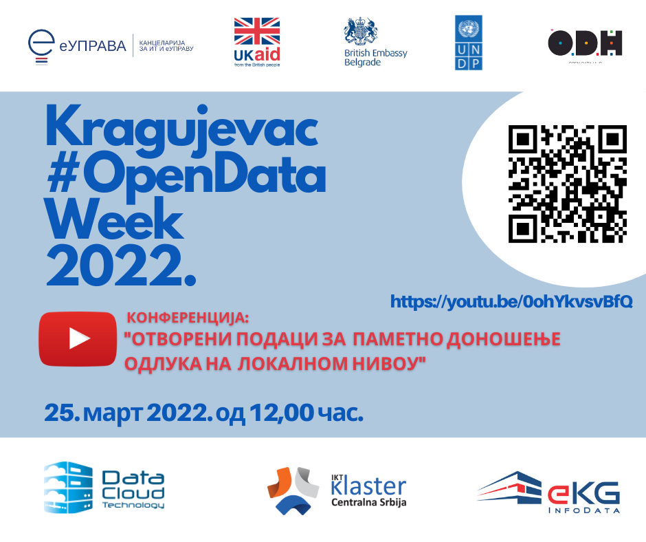 Kragujevac grad otvorenih podataka za pametno donošenje odluka